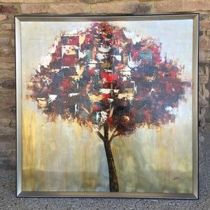 Colorful Tree Picture Wall Art